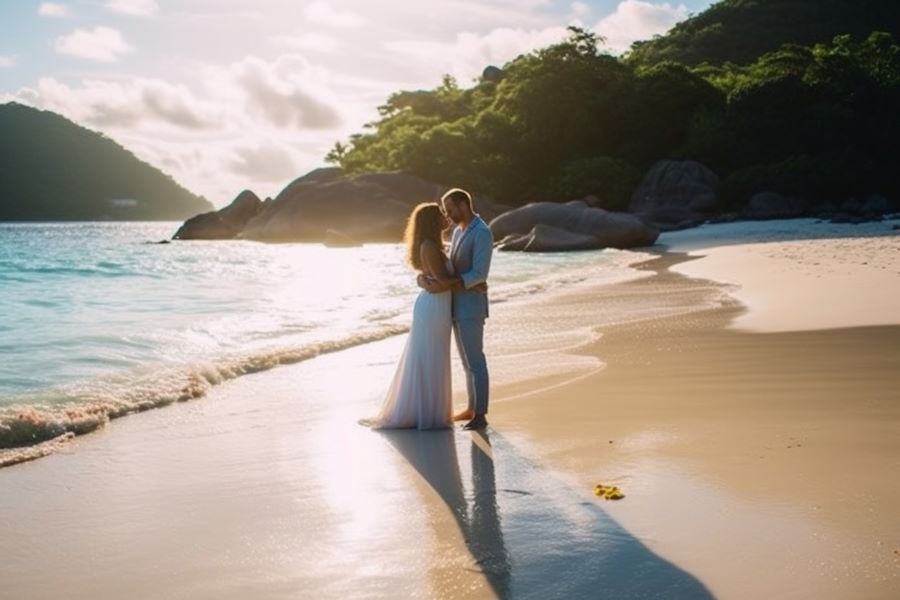 Mariage aux Seychelles